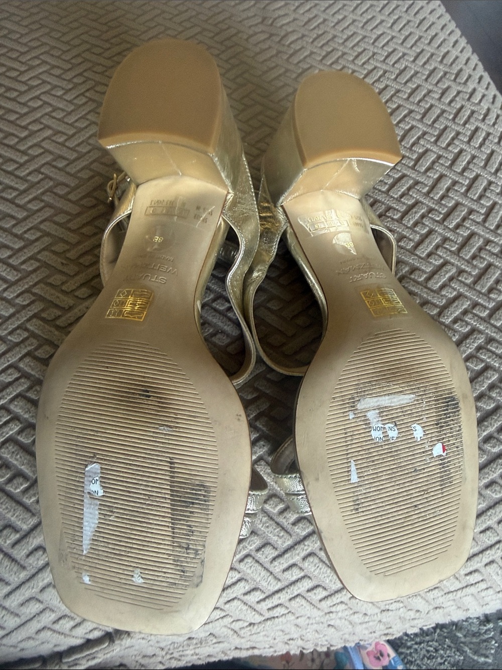 Stuart Weitzman Oasis 50 Block Sandal (Women) 8B NWOT - Picture 5 of 12